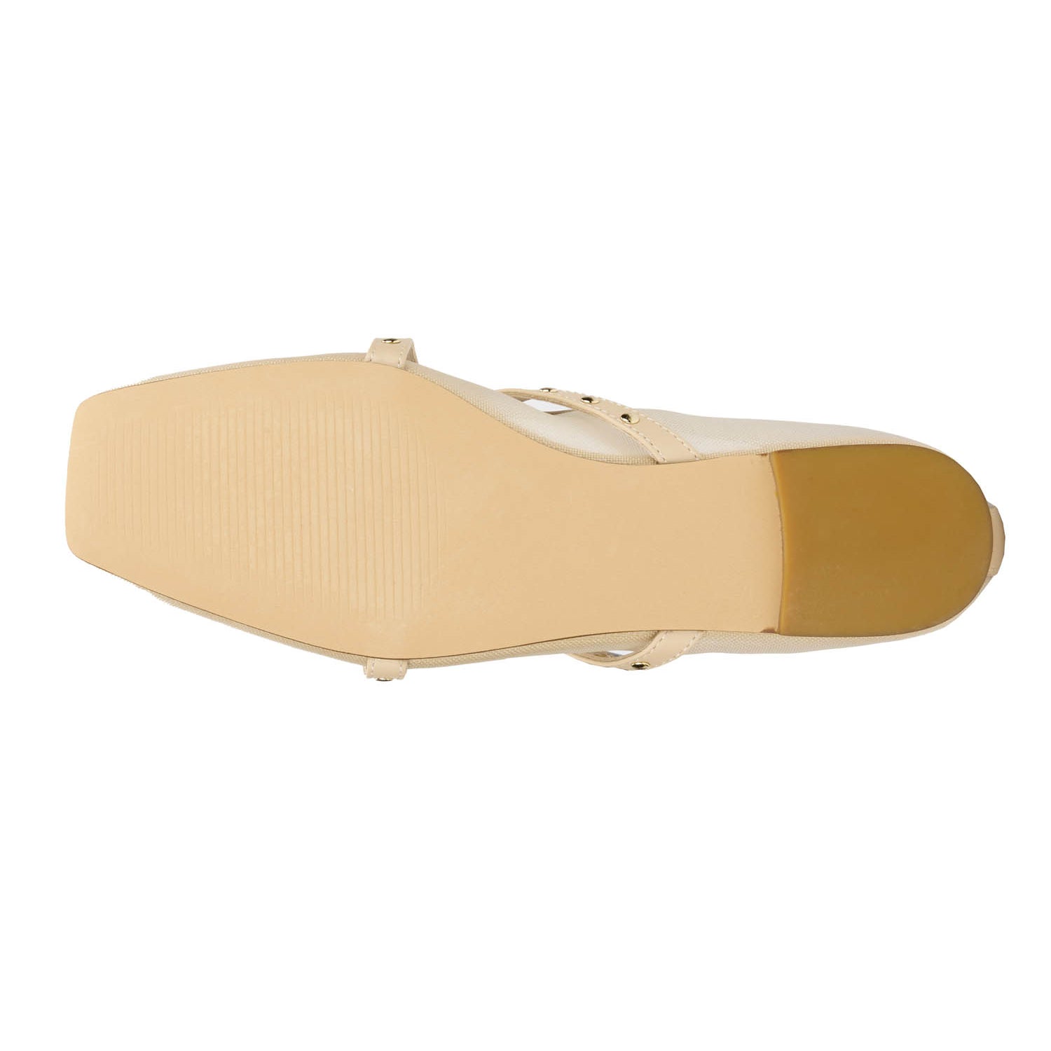 Chloe Ballet Flat in Nude Mesh