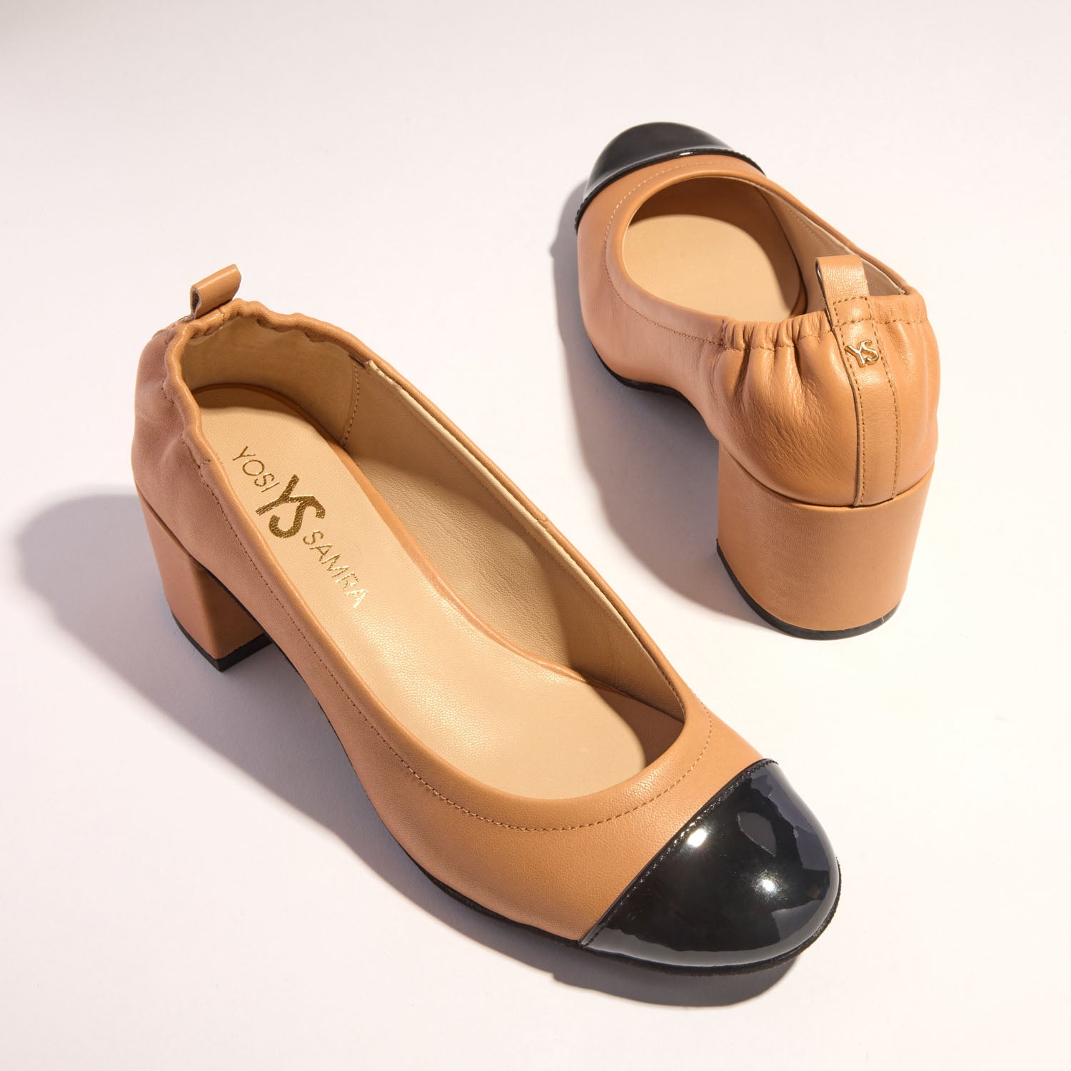 Heidi Classic Pump in Tan Leather