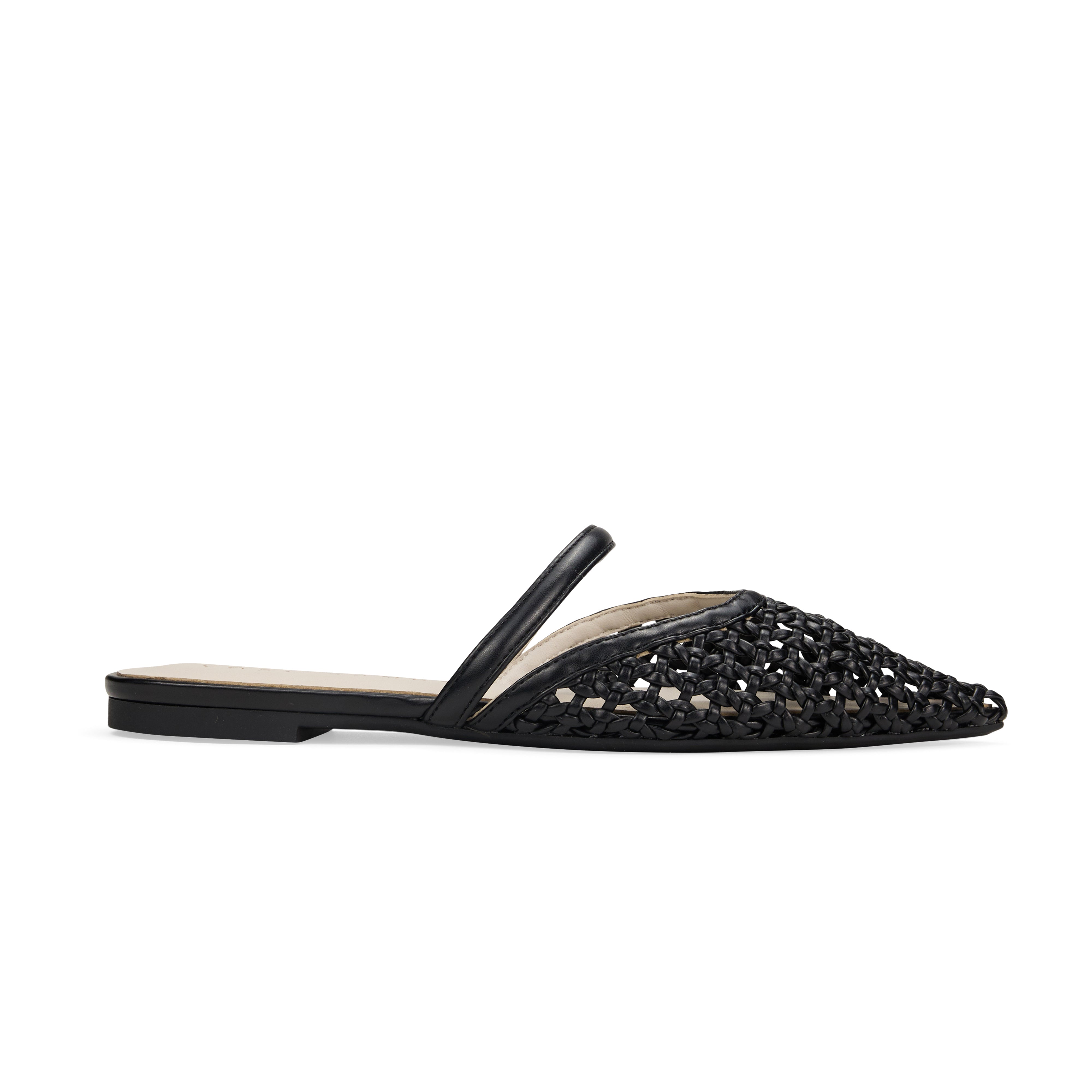 Justine Slingback in Black Hand Woven