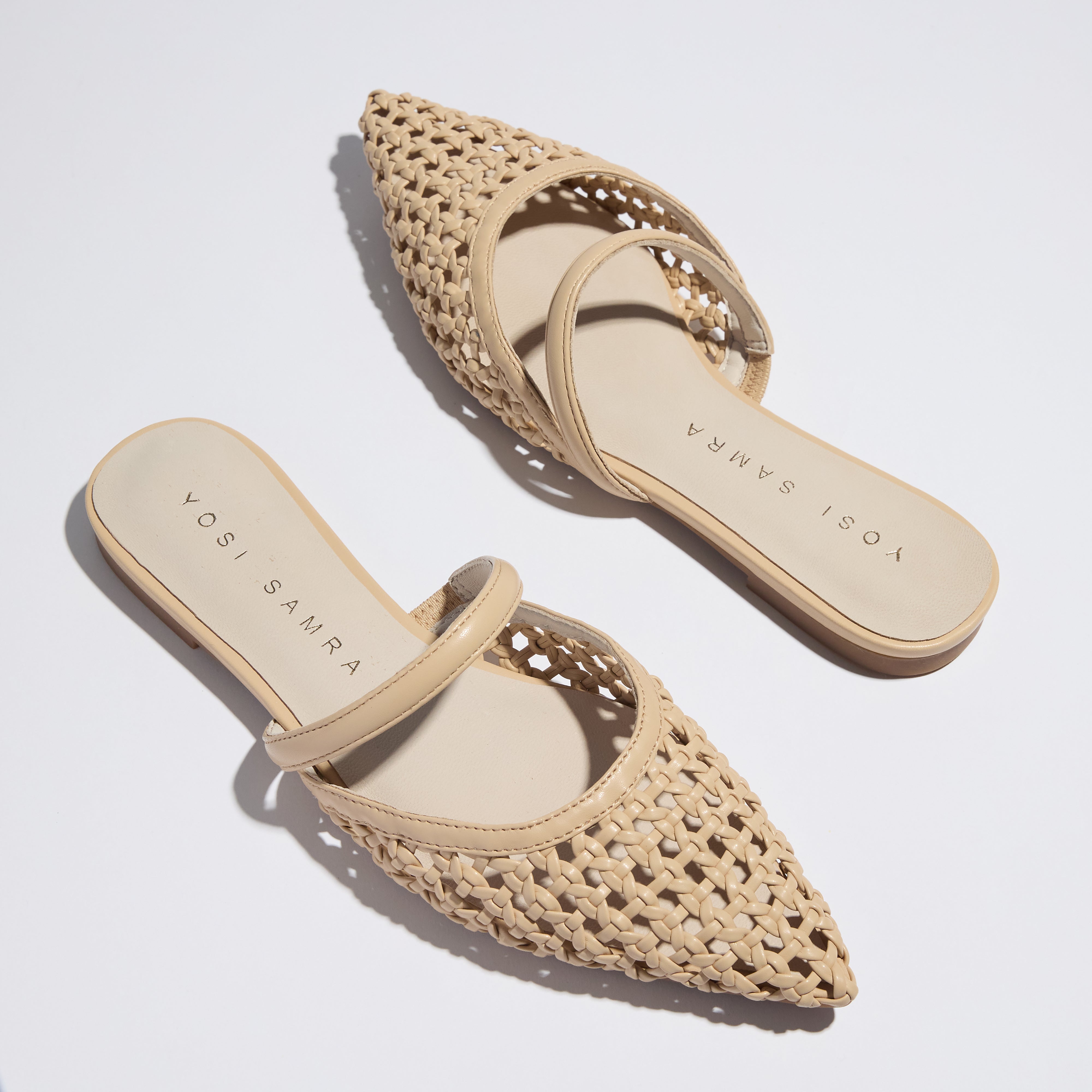 Justine Slingback in Bone Hand Woven