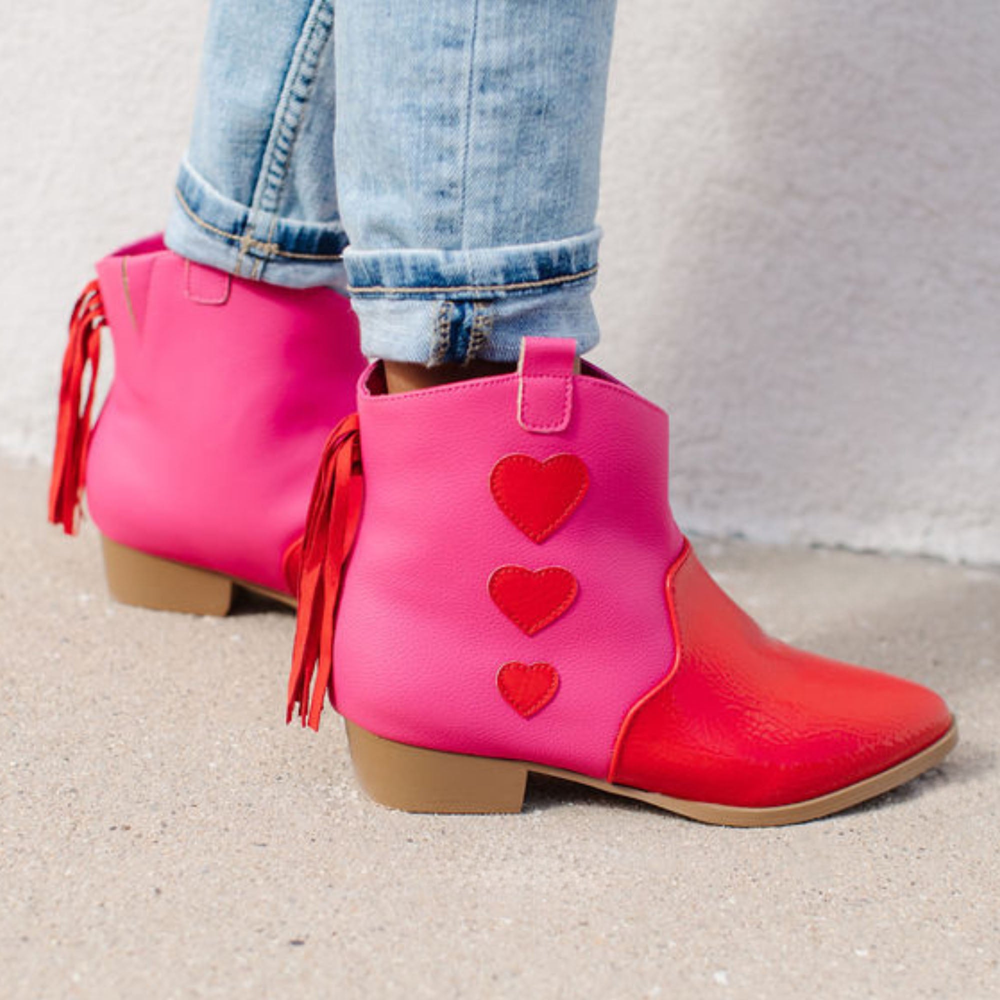 Girls multicolor heart twin boots SIiZE store 12