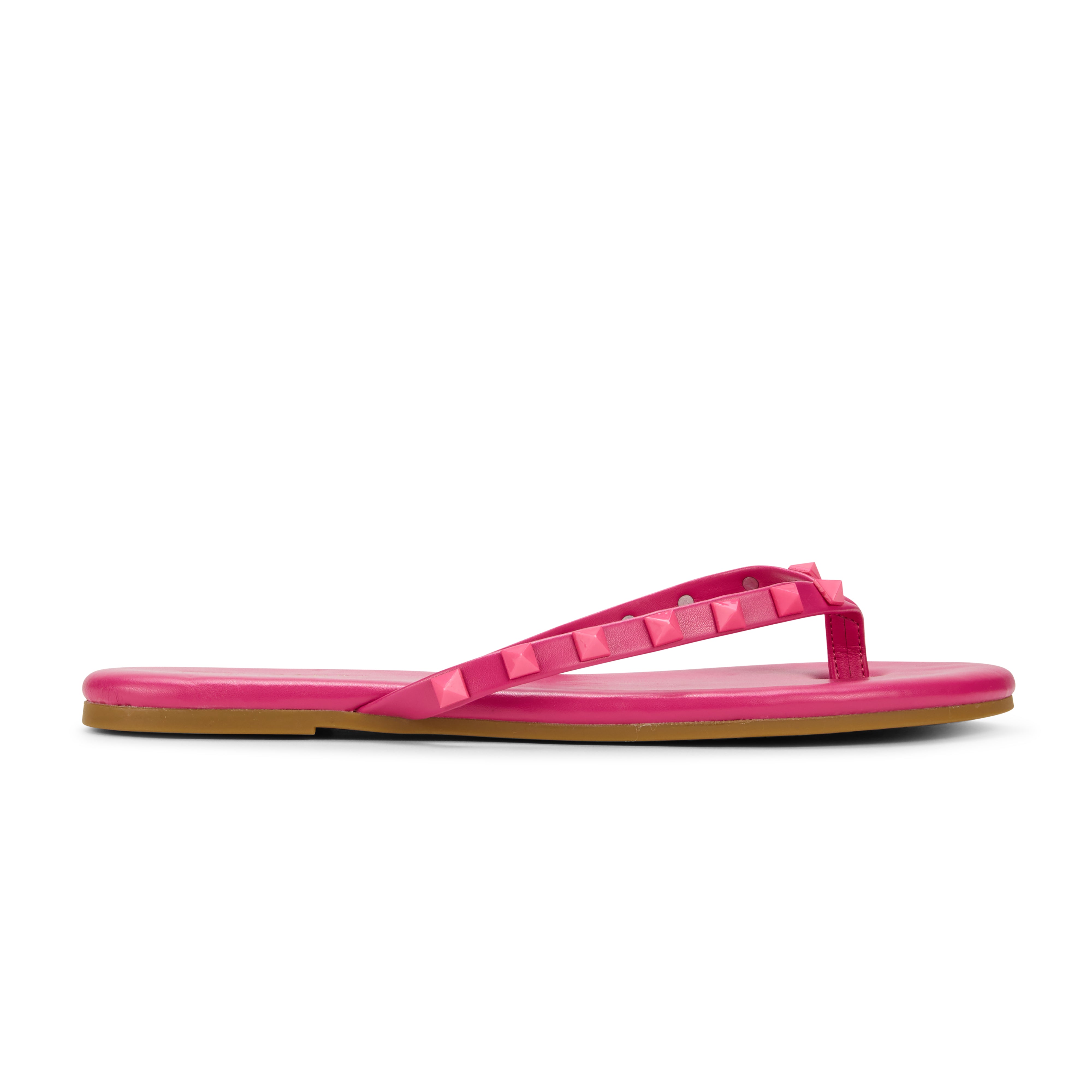 Rivington Stud Flip Flop in Fuchsia