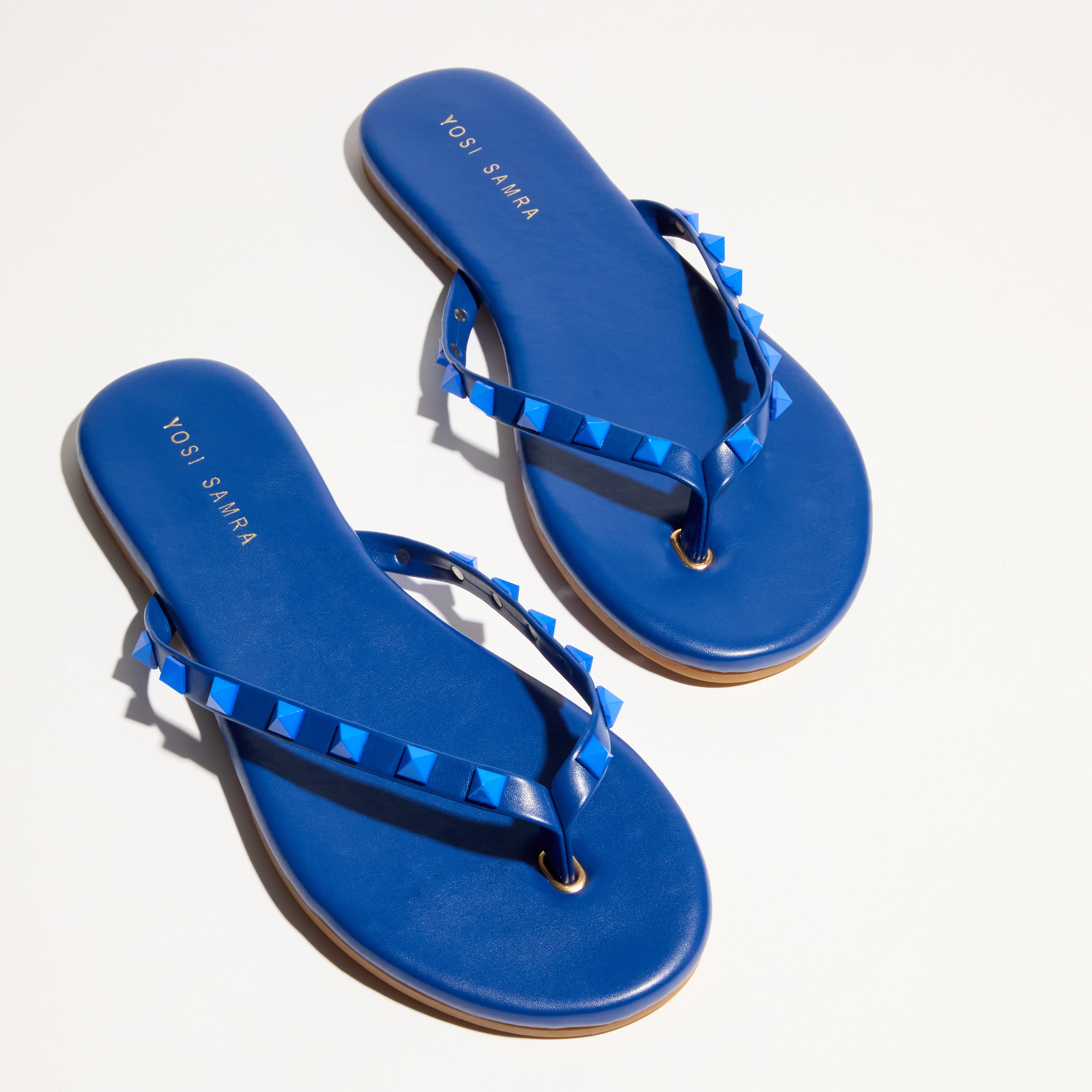 Rivington Stud Flip Flop in Cobalt