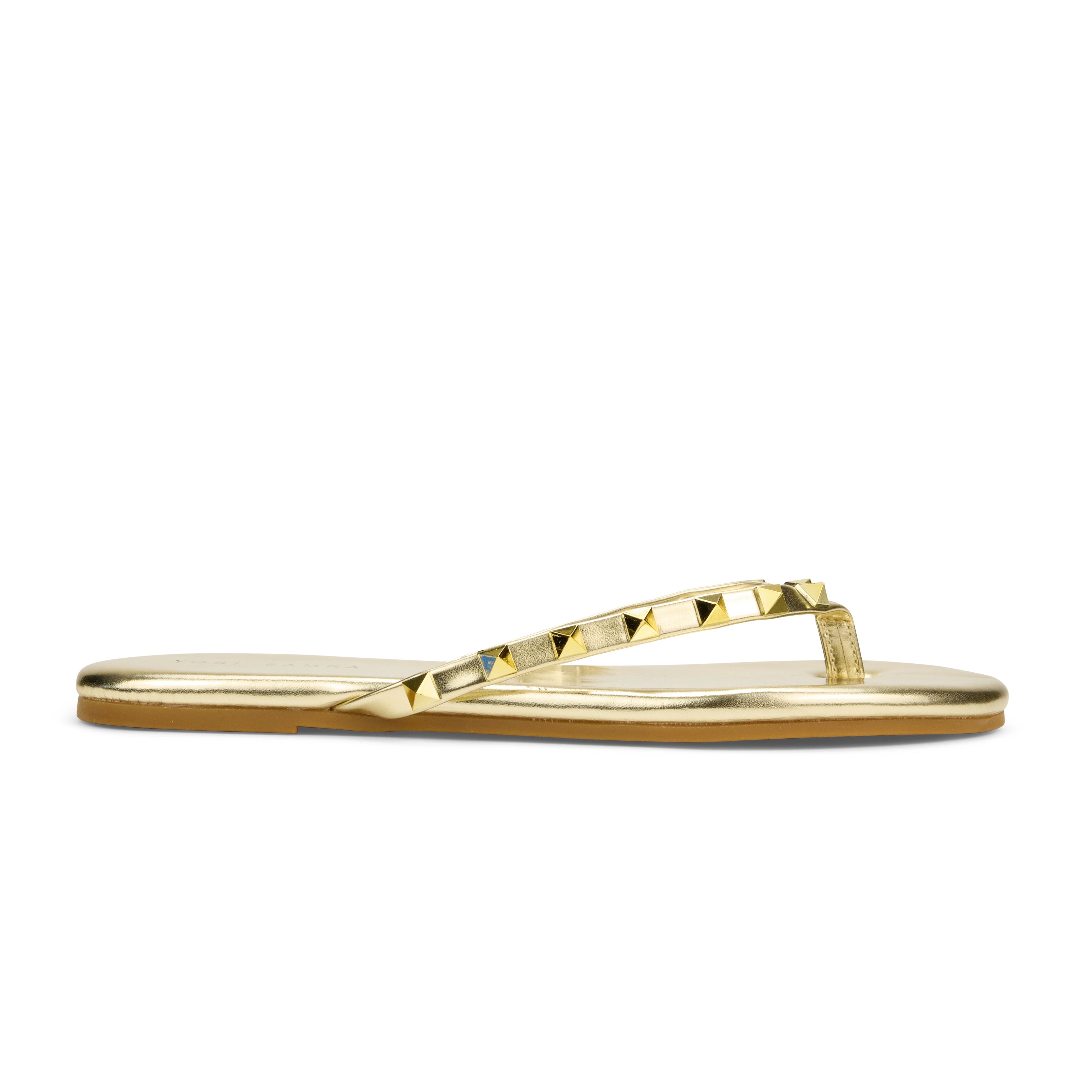 Rivington Stud Flip Flop in Gold