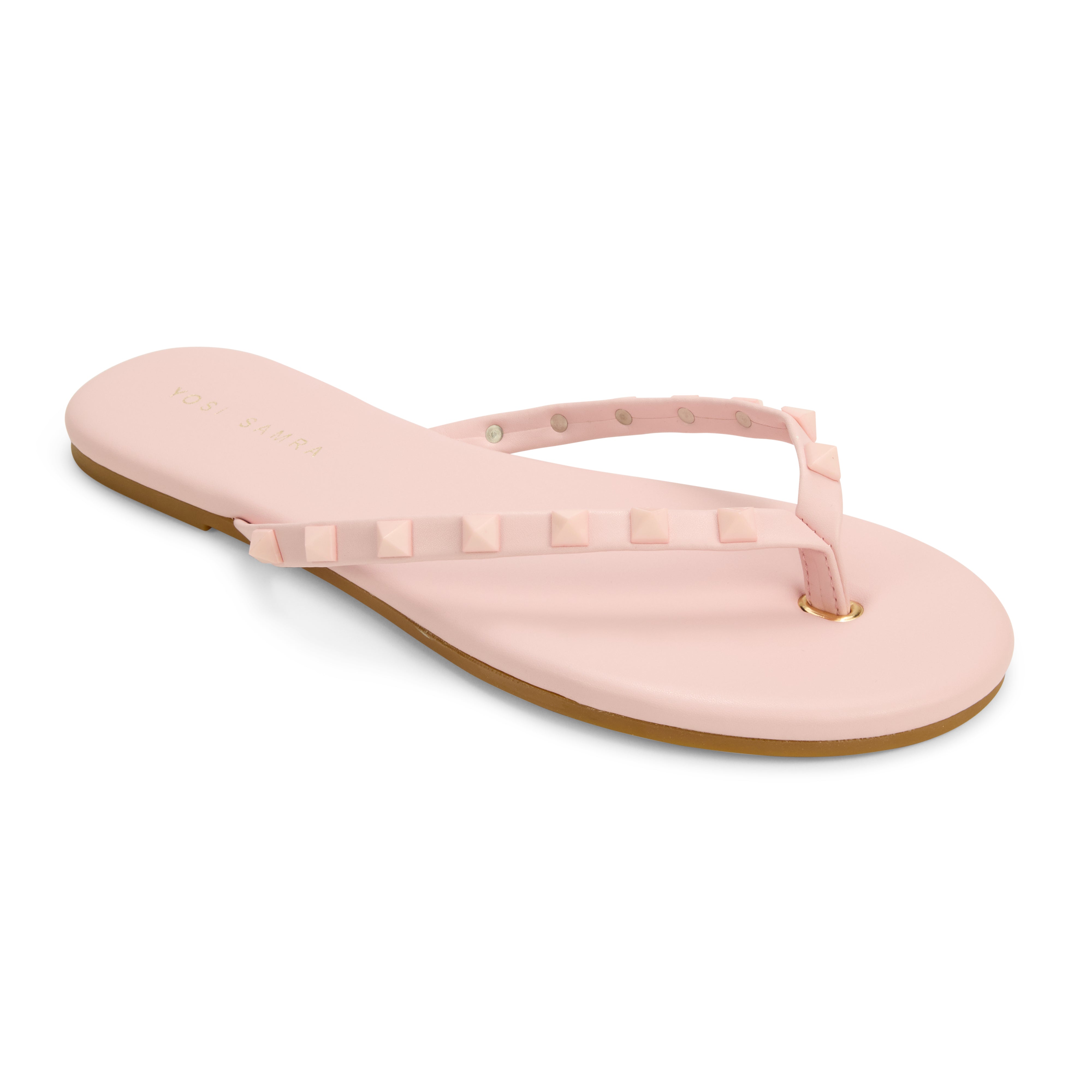 Rivington Stud Flip Flop in Ballet Pink