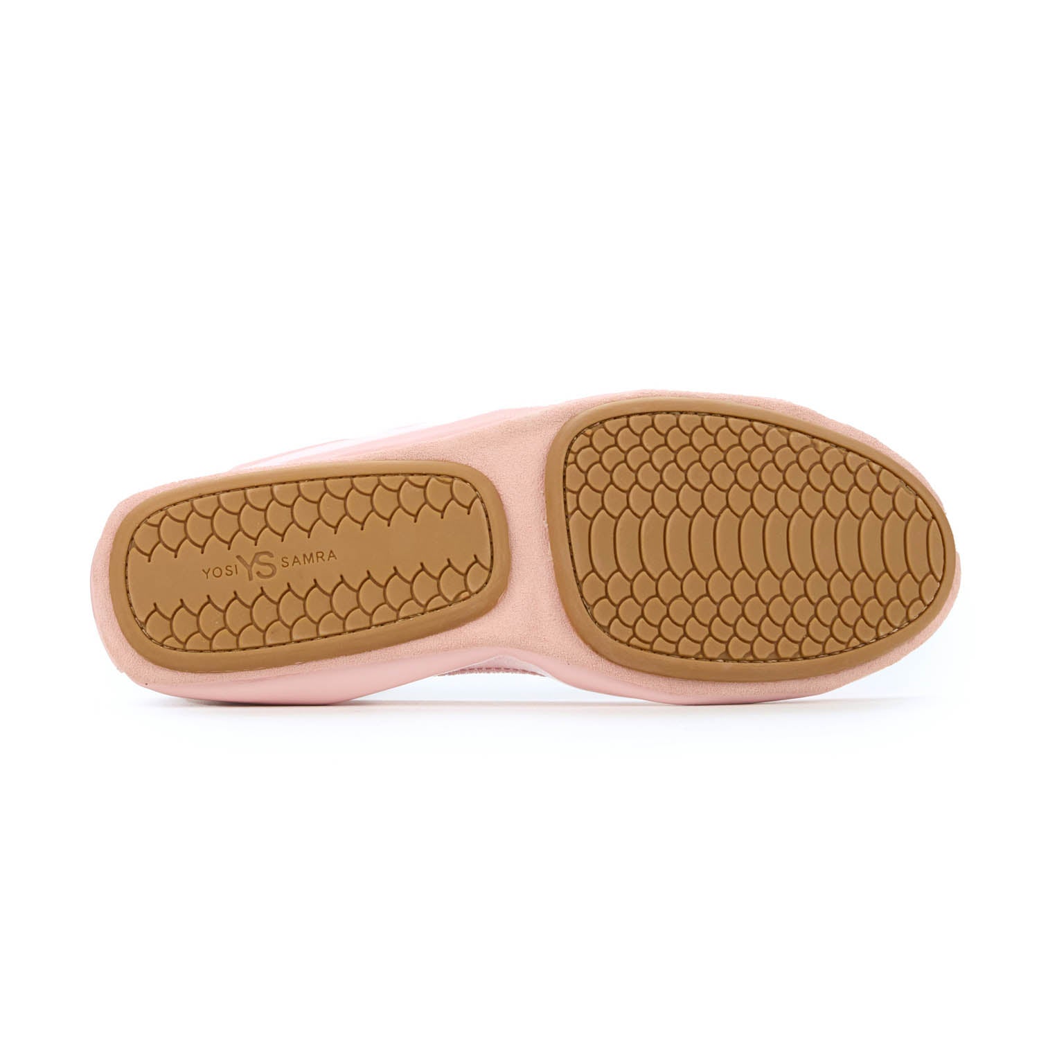 Samara Foldable Ballet Flat in Blush Patent