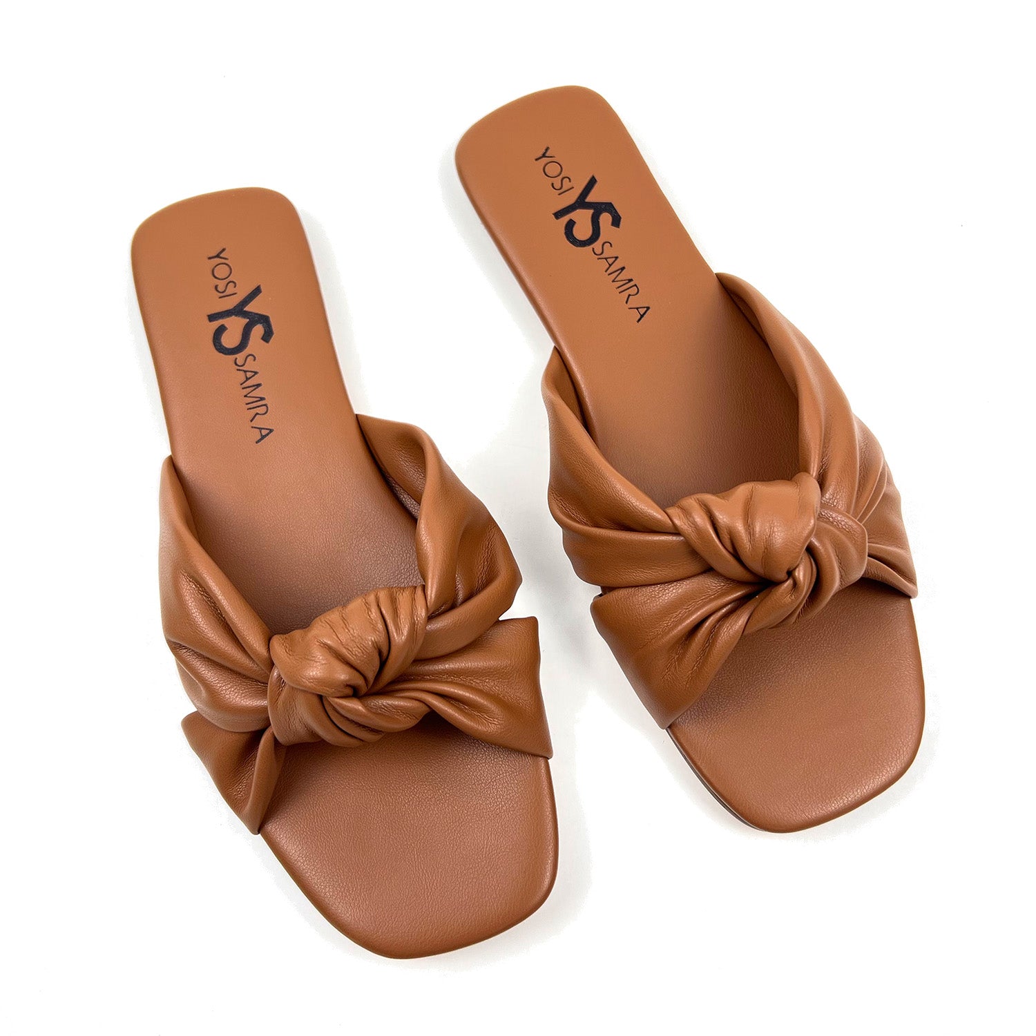 Naya Knotted Sandal in Whiskey