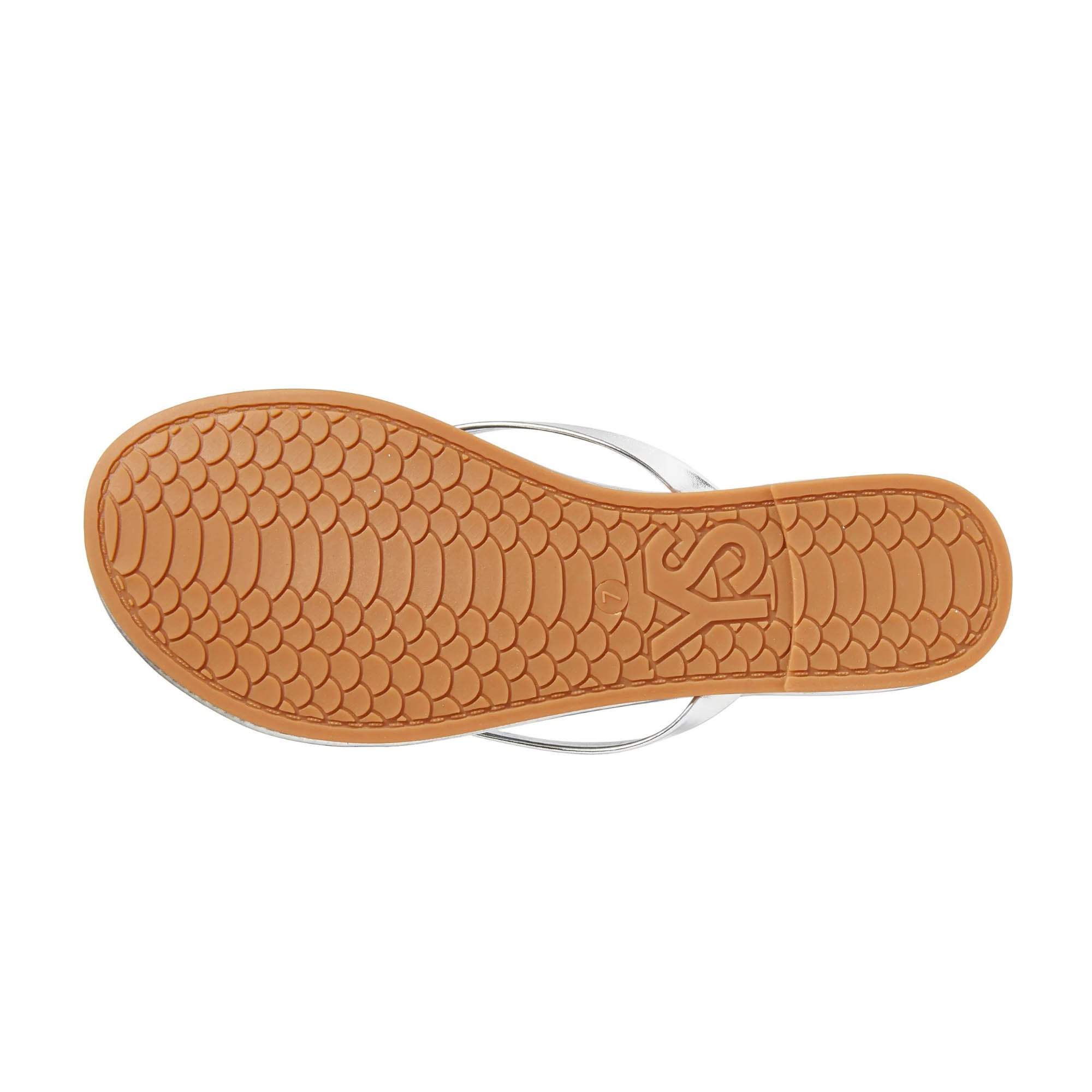 Rivington Flip Flop in Nude Patent