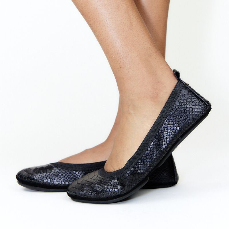 YOSI SAMRA snake skin buy ballet flats