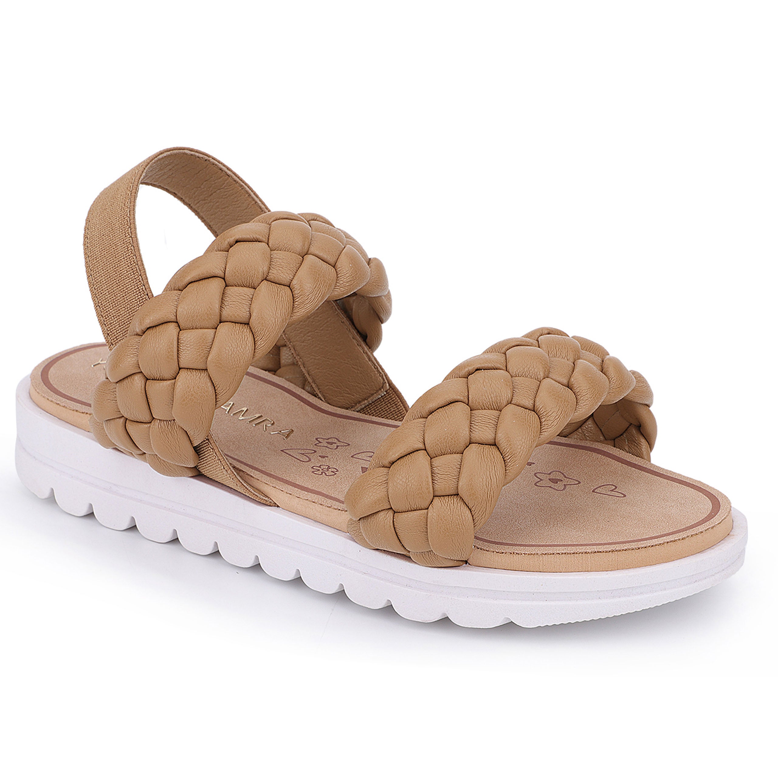 Miss Bradie Slingback Sandal in Tan - Kids