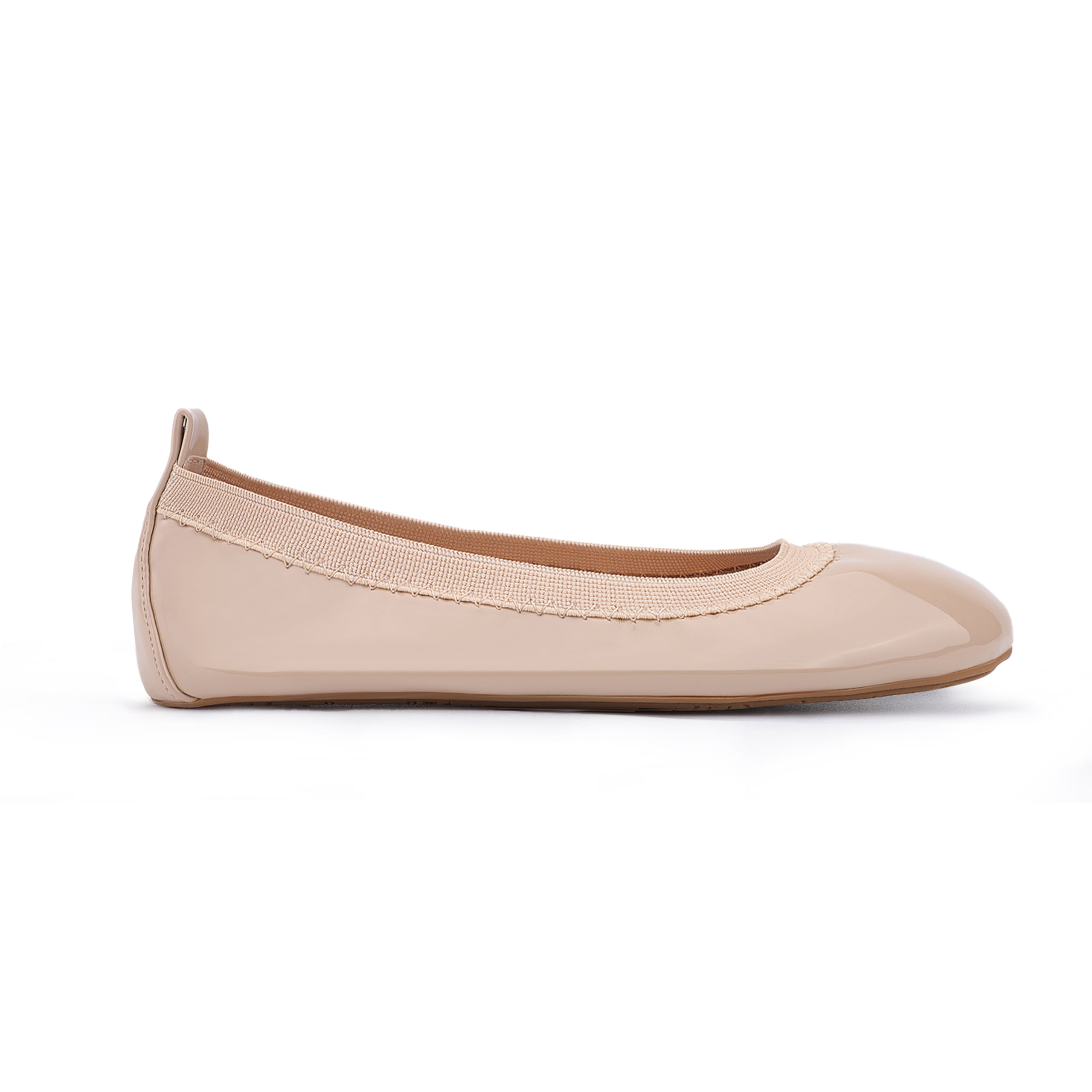 Miss Samara Ballet Flat in Blush Patent - Kids