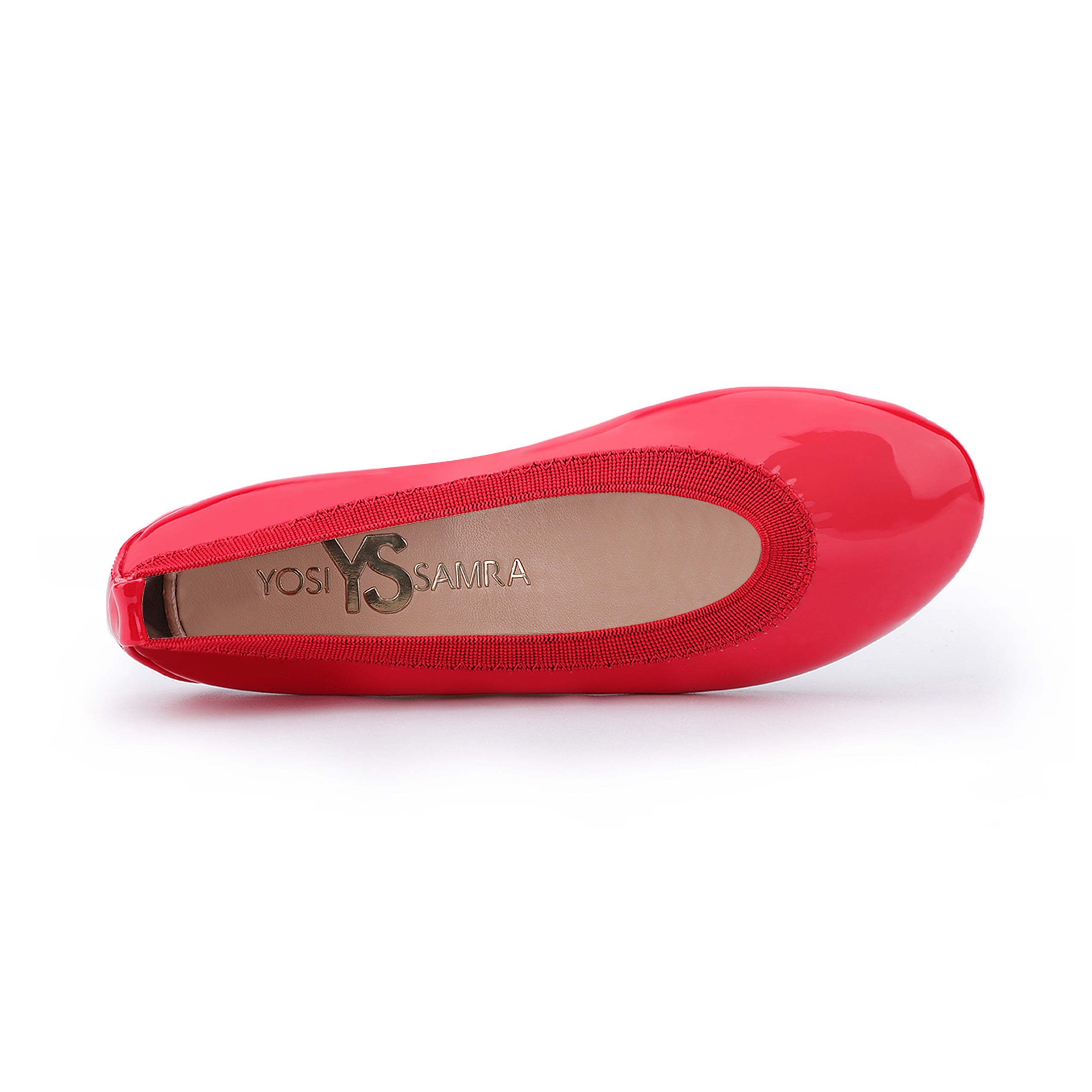 Miss Samara Ballet Flat in Red Patent - Kids